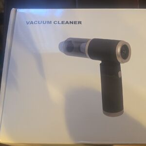 Black Handheld Vacuum Cleaner